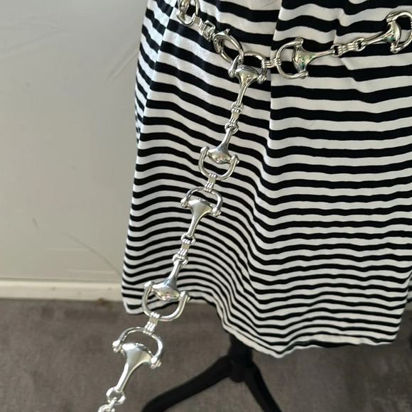 Horsebit ? Metal Chain Belt Long EUC 50in Y2K main image 8